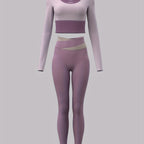 Vibrant Colorblock Women's Sports Set - Ultimate Performance