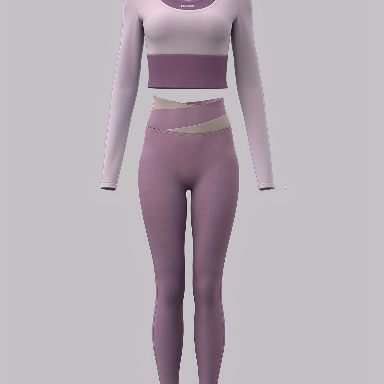 Vibrant Colorblock Women's Sports Set - Ultimate Performance